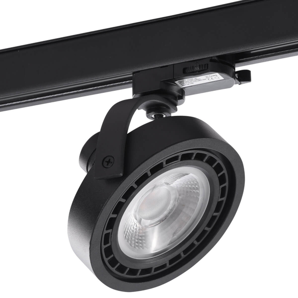 Lampa szynowa Jerry do 3-fazowego systemu reflektor do jadalni czarna