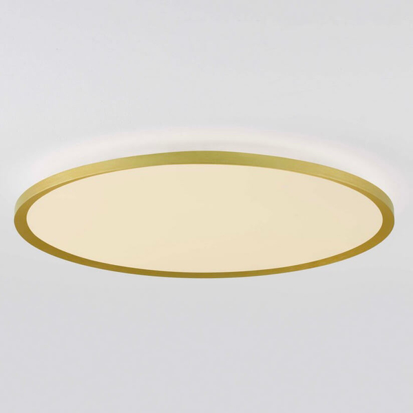Okrągła lampa ściemnialna ANTONIO LE44887 LED 55W 3000K sufitowa złoty