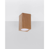 Drewniany downlight sufitowy SL.1040 prostokątny do jadalni