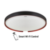 Plafon SMART WIFI Esperanto 4077 Ideus LED 48W 3000-6500K IP44 okrąg czarny