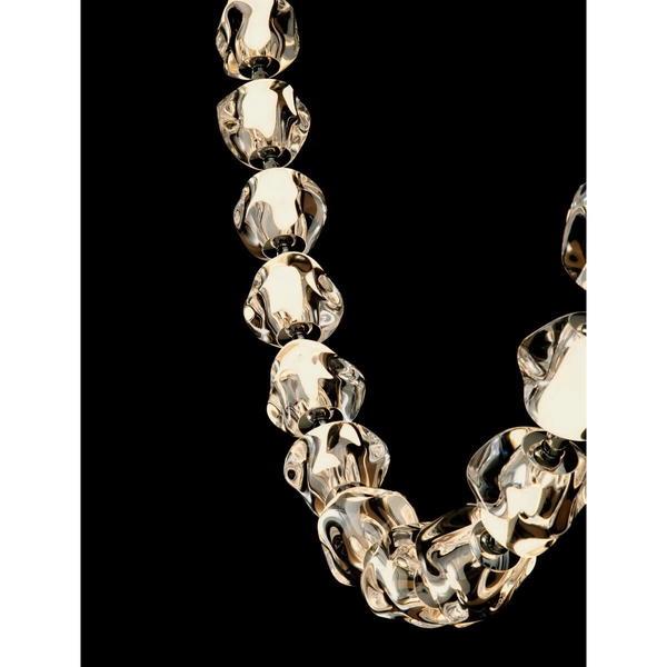 Lampa wisząca łańcuszek CHEPEN LE44423 LED 71W 3000K czarny chrom