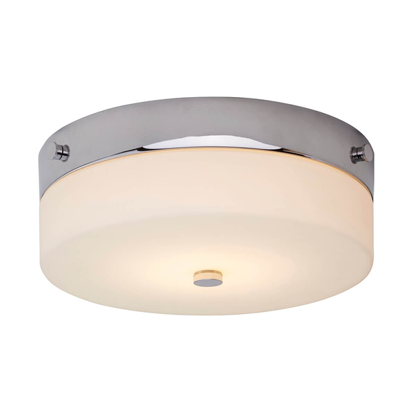 Plafon okrągły Tamar TAMAR-F-M-PC Elstead IP44 metal szkło chrom
