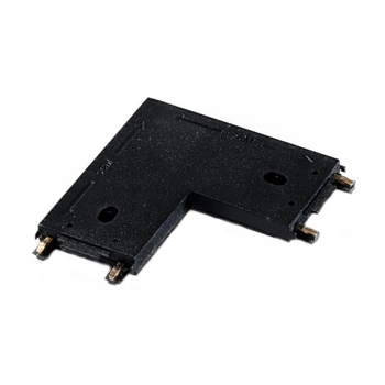 Metalowy L-łącznik do szynoprzewodu Gamma 1-faz czarny