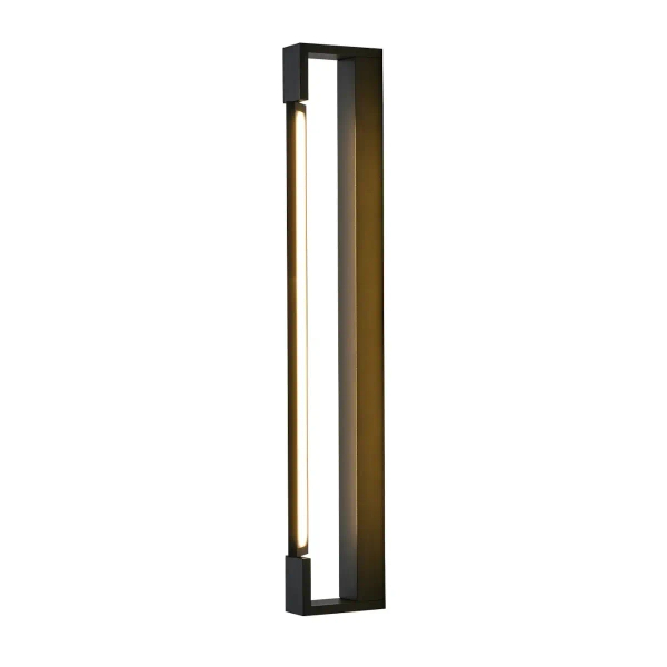 Ścienny kinkiet Flexia WL0121-M-BK LED 18W 3500K IP44 czarny