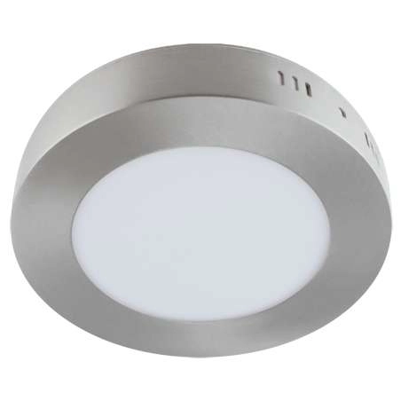 Natynkowa LAMPA sufitowa MARTIN LED 6W 4000K 02904 Ideus metalowa OPRAWA okrągła PLAFON biały