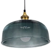 LAMPA wisząca DAVIDE MDM-2916/1 BL Italux szklana OPRAWA zwis niebieski