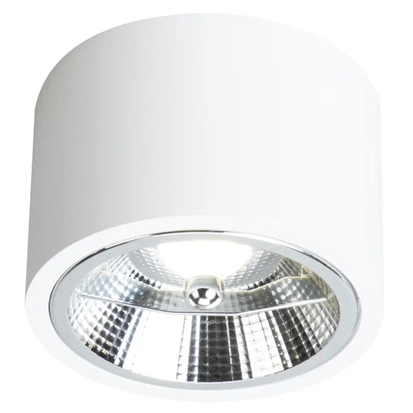 Natynkowa sufitowa lampa REDONDO ML1075 metalowa biała