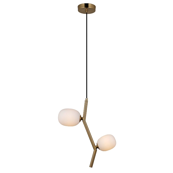 Wisząca lampa modernistyczna CGZLINEWIS do sypialni mosiądz