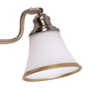 Kinkiet LAMPA ścienna GRANDO 6546 Rabalux klasyczna OPRAWA listwa retro klosz dzwon bell patyna