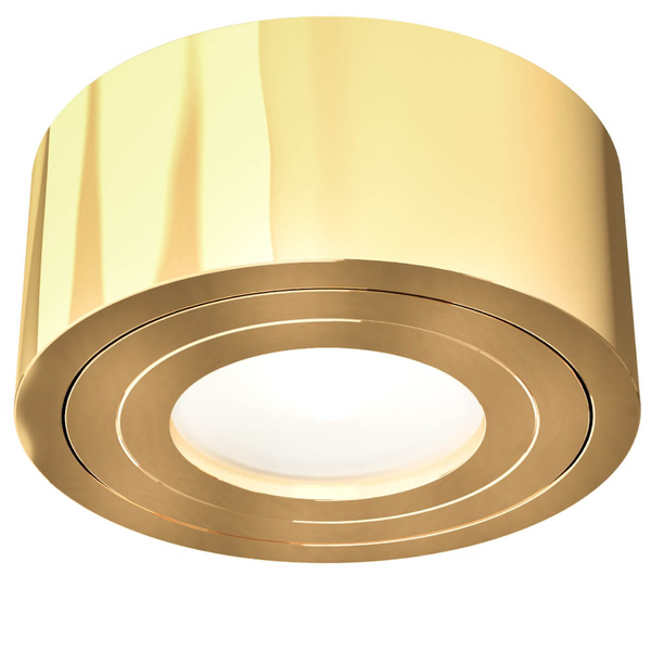 Spot sufitowy Rullo Gold Mini plafon LED 5,5W 3000K złoty do biura