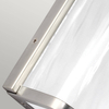 Kinkiet zewnętrzny FE-BENNIE-L-PBS Feiss LED 14W szkło metal srebrny