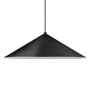 Stożkowa wisząca lampa ZOLBINO LE45422 LED 12W 3000K czarny