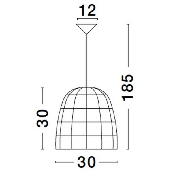 Lampa wisząca boho REYNOSA LE42948 do jadalni beżowa czarna