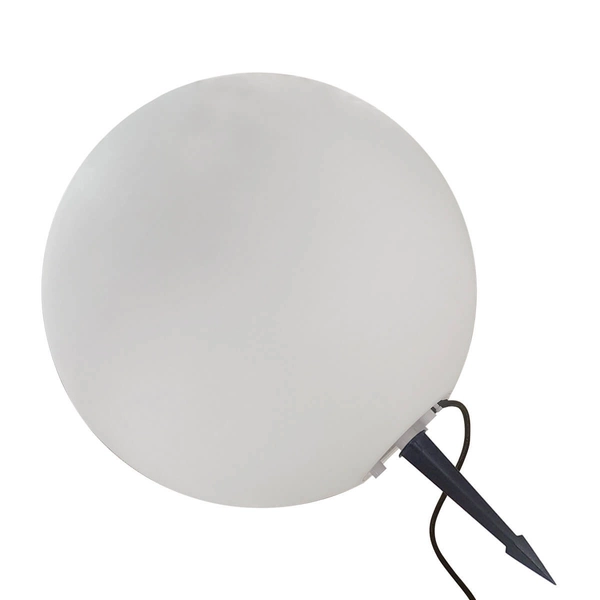 Gruntowa lampa zewnętrzna Gaja LP-JH-1095-400 kulista IP65 biała