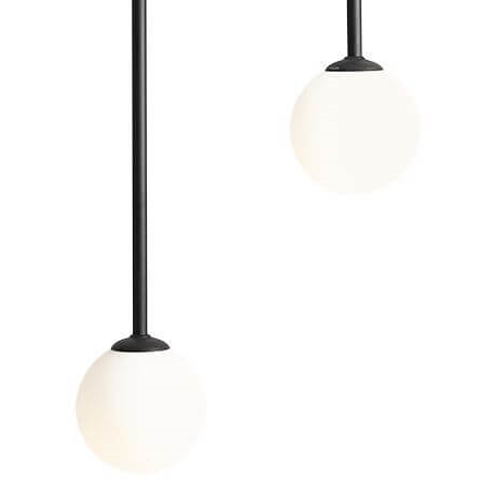 Salonowa lampa przysufitowa Nave 1088PL_H1 czarna biała
