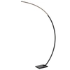 Łukowa lampa podłogowa Curve 44700/11/30 LED 15W 2850K czarna