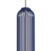 Wisząca lampa nad wyspę CAMELEON SINGLES 12202 granatowa beżowa