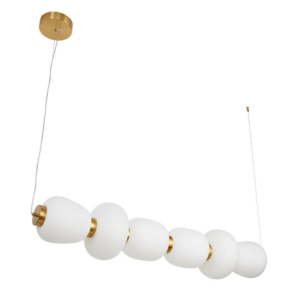 Wisząca lampa BRILLA ST-CP241210-6L GOLD LED 69W 3000K złoty biały