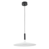 Wisząca lampa talerz Hank ST-10229P white LED 7W 3000K metalowa biała czarna