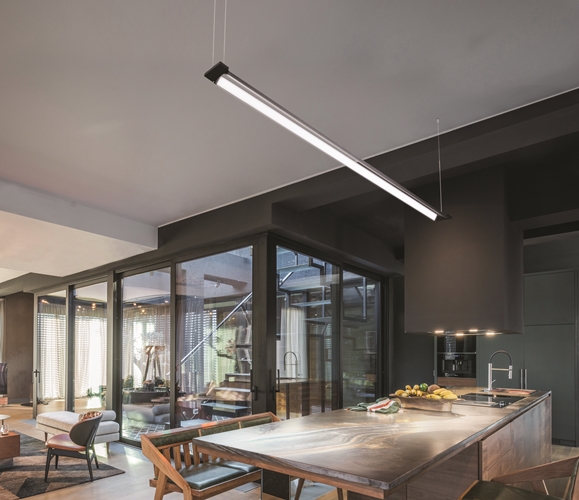 Wisząca regulowana lampa Flash AZ5428 LED 70W 4000K czarna