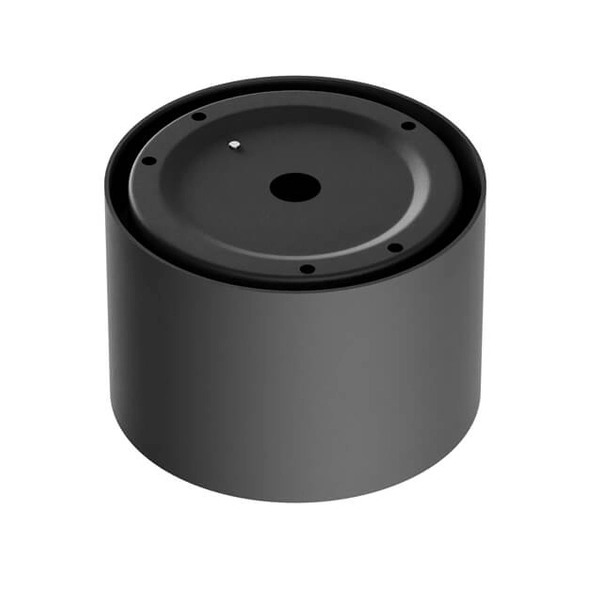 Jadalniana lampa nasufitowa Vega C089CL-8W3K-B LED 8W 3000K tubka czarna