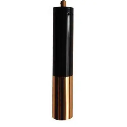 Lampa wisząca Golden pipe ST-5719-1 Step tuba złota czarna