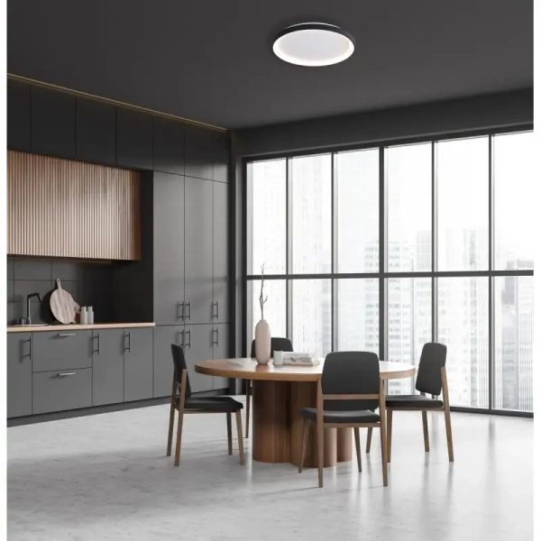 Sufitowa lampa Raden CLN-3151-M-BK LED 50W 3000-6000K okrągła czarna