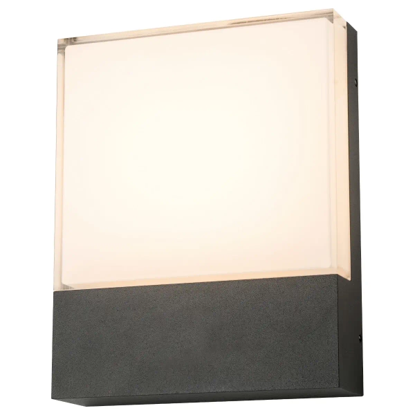 Zewnętrzny kinkiet ścienny Civita AZ4361 Azzardo LED 12W 2900K IP54 szara