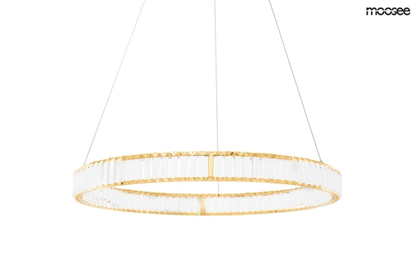 Wisząca lampa glamour LIBERTY 60 zwis LED 36W 3000K złoty