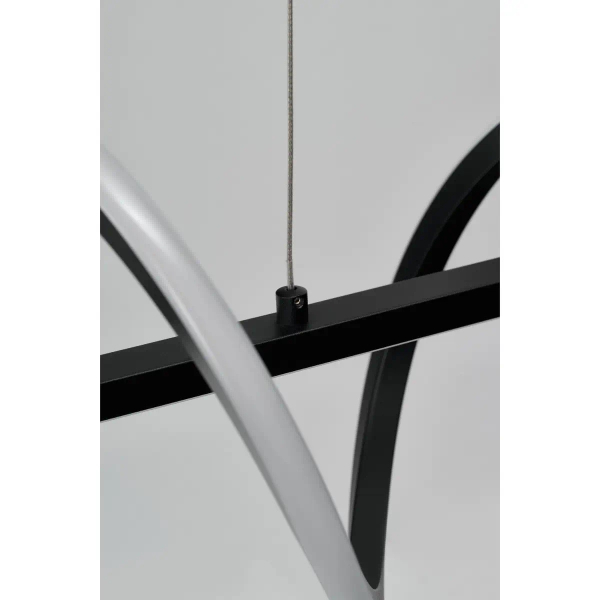 Spiralna lampa wisząca MEMPHIS AZ6815 LED 55W 3000K czarna