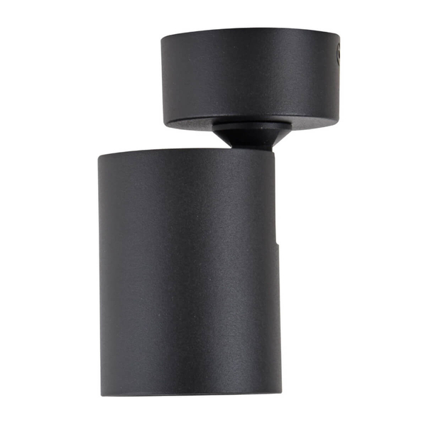 Regulowana LAMPA sufitowa SNOW LP-731/1W BK Light Prestige metalowa OPRAWA spot reflektorek tuba czarna