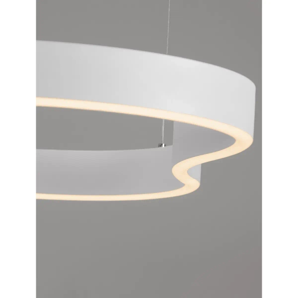 Asymetryczna lampa wisząca VELBANO LE45416 LED 61W 3000K biały