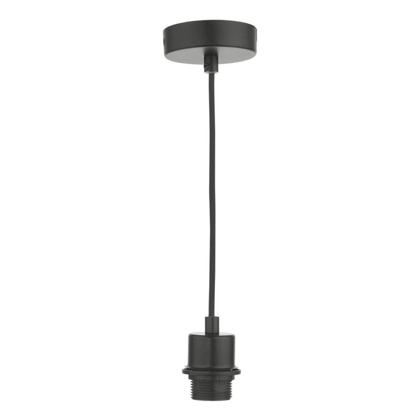 Wisząca lampa na kablu SP69 minimalistyczna metalowa czarna