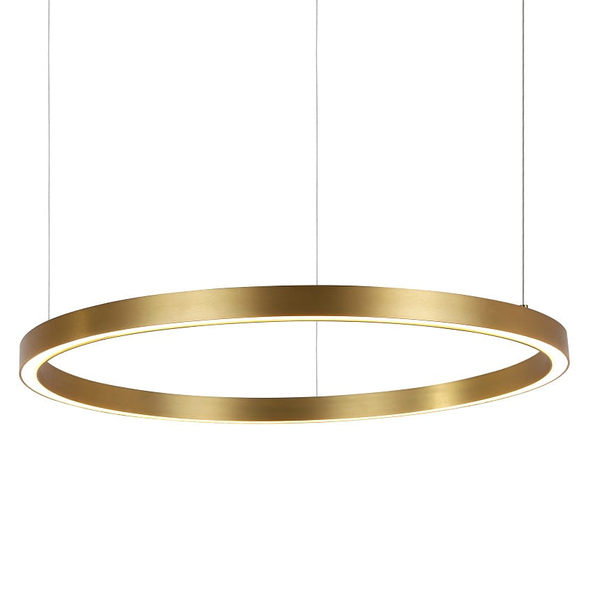 Lampa pierścień wiszący Midway LP-033/1P LED 35W 3000K złoty