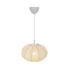 Okrągła lampa wisząca do salonu AERON 2312153001 nad stół biały