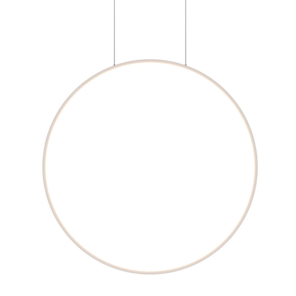 Pierścieniowa lampa wisząca Mirror LP-999/1P S WH LED 35W 3000K biały