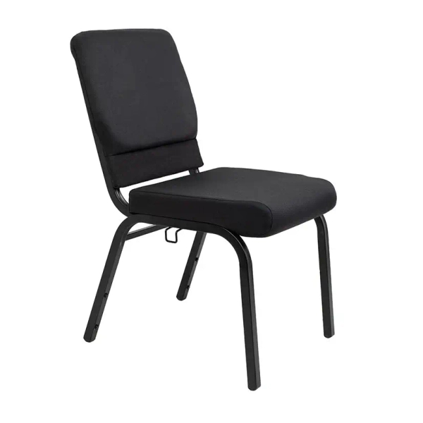 Minimalistyczny fotel konferencyjny Samos KH1501100313 czarny