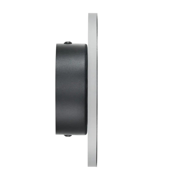Kinkiet ścienny minimalistyczny NYX ST-8293W/15 czarny metalowy LED 7W 3000K 15cm do holu