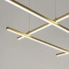 Modernistyczna lampa wisząca Radiance MOD278PL-L86G3K1 LED 80W 3000K złota