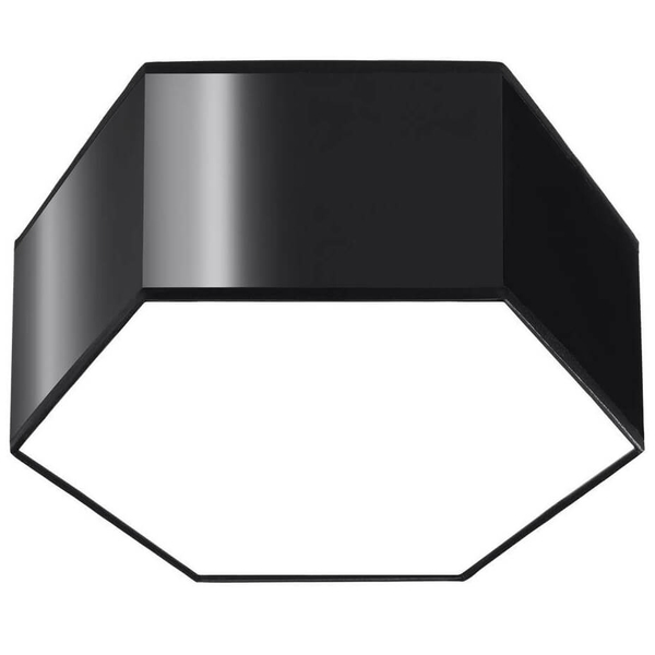 Przysufitowa lampa salonowa SL.1060 sześciokątny plafon