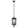 Lampa wisząca na łańcuchu Detroit K-8211 Kaja IP44 lampion metalowy czarny