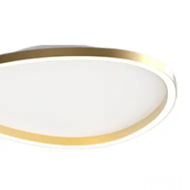 Minimalistyczna sufitowa lampa 23207 LED 29W 3000K do kuchni złoty