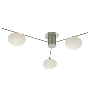 Minimalistyczna lampa sufitowa Jasper JAS5346 kule srebrne białe