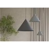 Salonowa lampa zwisowa Zenith 10873 Nowodvorski stożkowa jedwabisty grafit