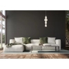 Ledowa lampa zwisająca Eris PND-98374-32W-CH Italux 32W 3000K chrom biała