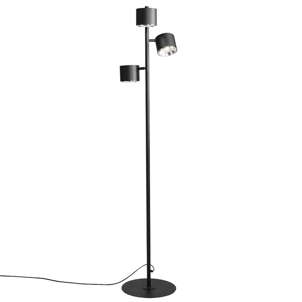 Lampa podłogowa BOT 1047A Aldex stojąca regulowana czarna