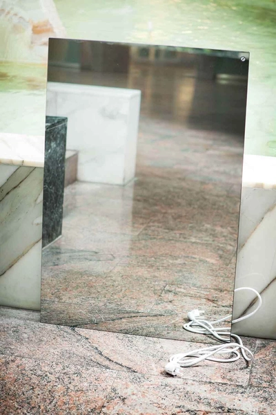 Panel grzewczy na podczerwień PI3600 grzejnik IR 60x60cm 300W 11 - 15m2 lustrzany