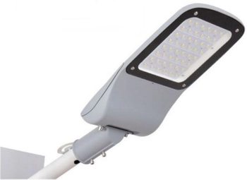 Lampa uliczna Blaupunkt LU98NW+FA1M+WSO1M+SO4M LED 98W metalowa biała