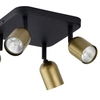 Reflektorowa lampa sufitowaTop 3307 TK Lighting metalowa złota
