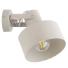 Regulowana ścienna lampa Rif 41440 do sypialni beżowy szary